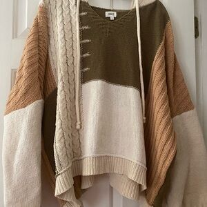 Multicolor V-Neck Sweater by BKE Country Cowgirl Wear